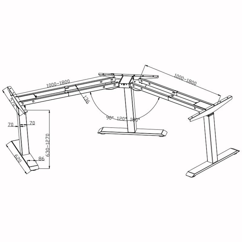 Three Leg Desk Frame best